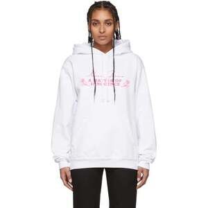 Noon Goons Innocence Hoodie US M EU 38 Womens White Graphic $160
